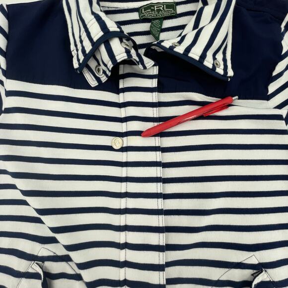 Lauren Ralph Lauren Active Women's Full Zip Jacket, Sz. XL Nautical  **READ** - Picture 11 of 12
